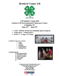 Cover photo for 2018 4-H Summer Camp