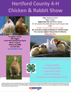 2019 Chicken & Rabbit Show