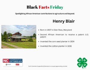 Black Facts Friday - Blair