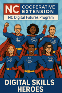 Cover photo for Seeking Foster Funding for Digital Skills Educators: Keeping North Carolina Communities Connected